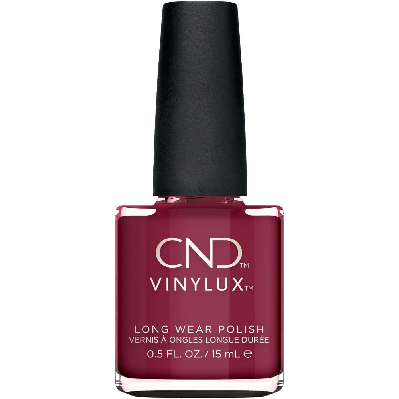 CND Vinylux Nr.111 Decadence – Elegant bordeauxröd nagellacksnyans med krämig finish för en sofistikerad look