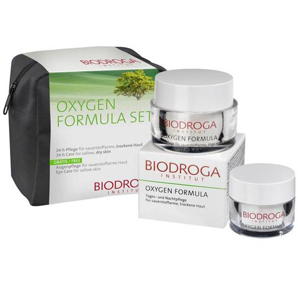 Biodroga Oxygen Formula Set -Fet/Bland hy-