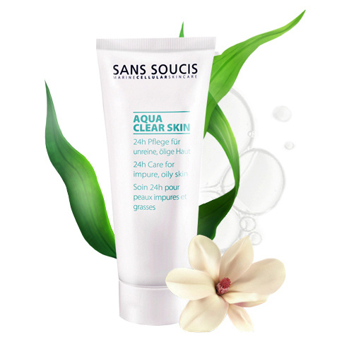 Sans Soucis Aqua Clear Skin 24-h Care for impure, Oily skin