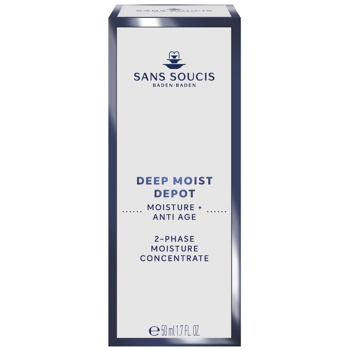 Sans Soucis Deep Moist Depot 2-phase moisture concentrate återfuktande serum för torr hud