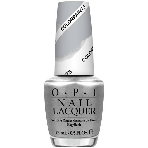 OPI Color Paints Silver Canvas