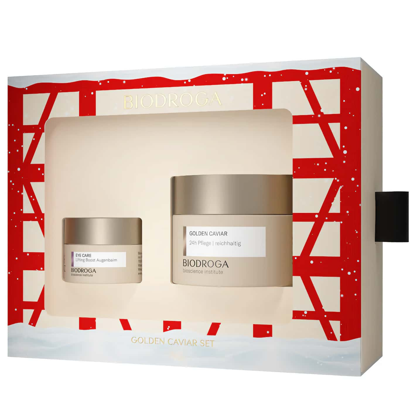 Biodroga Golden Caviar Set - Fullstorlek 24h Care och Lifting Boost Eye Balm - Optimal näring och återfuktning för normal hud