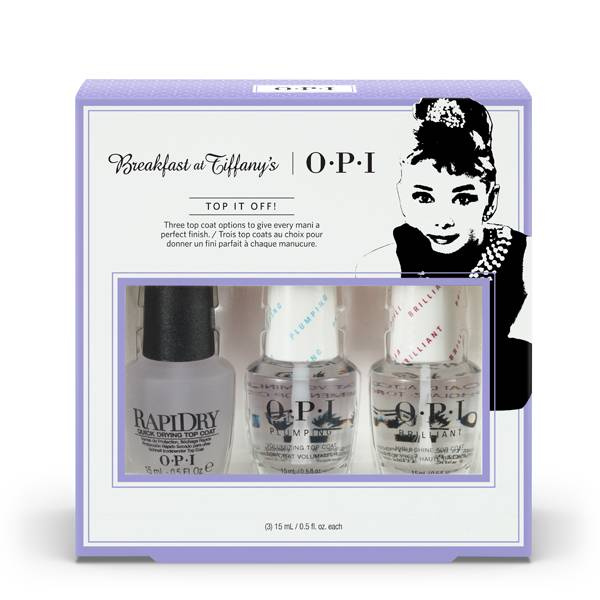 OPI Breakfast at Tiffany´s Top it Off!