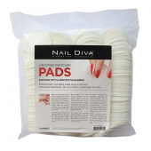 Nail Pads med Plast Skydd 240st
