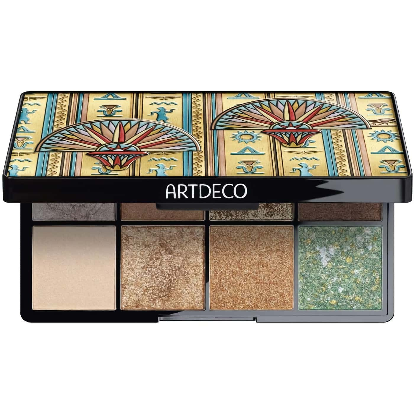 Artdeco Eyelights Palette-Egyptian Goddess | Åtta ögonskuggor-metallisk, matt, pärlemor
