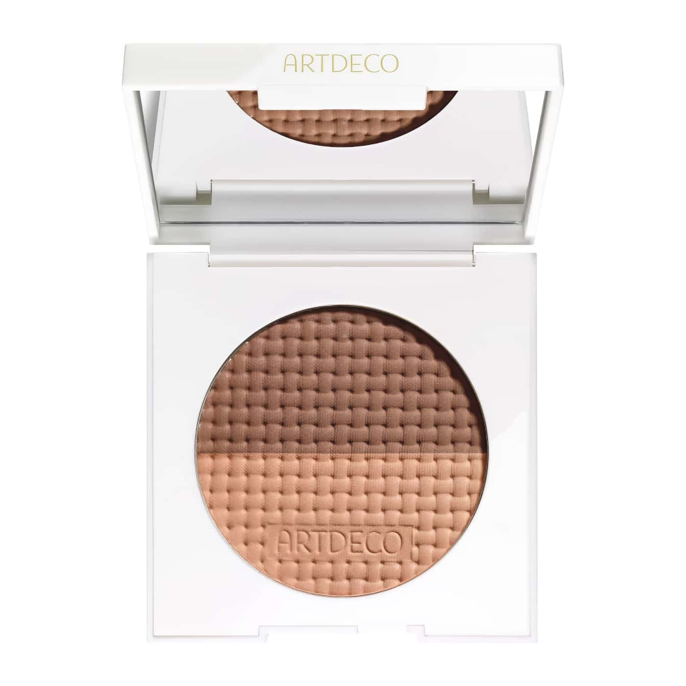 Artdeco Bronzing Powder St. Tropez Tan | Solpuder med två nyanser | Naturlig solkysst look