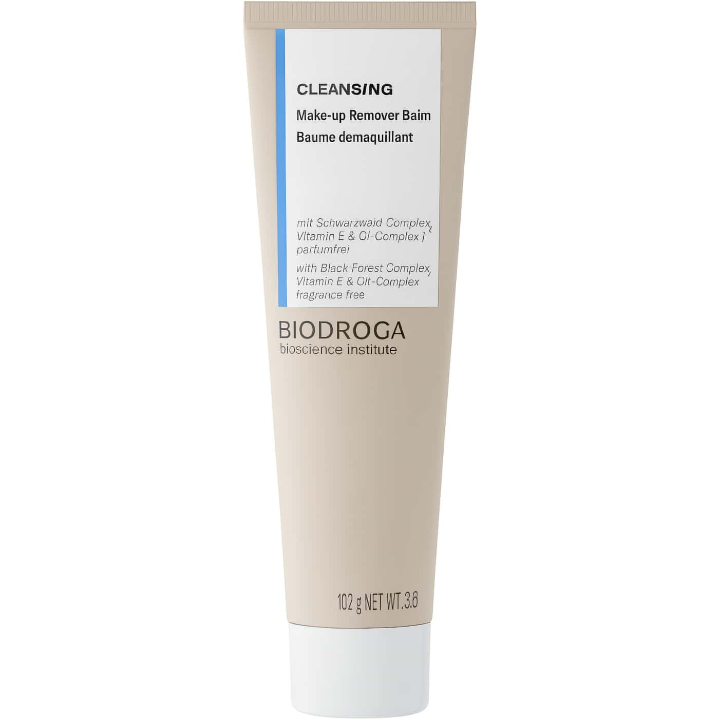 Biodroga Cleansing Make-up Remover Balm | milt sminkborttagningsbalm med mandel, avokado & Schwarzwaldkomplex