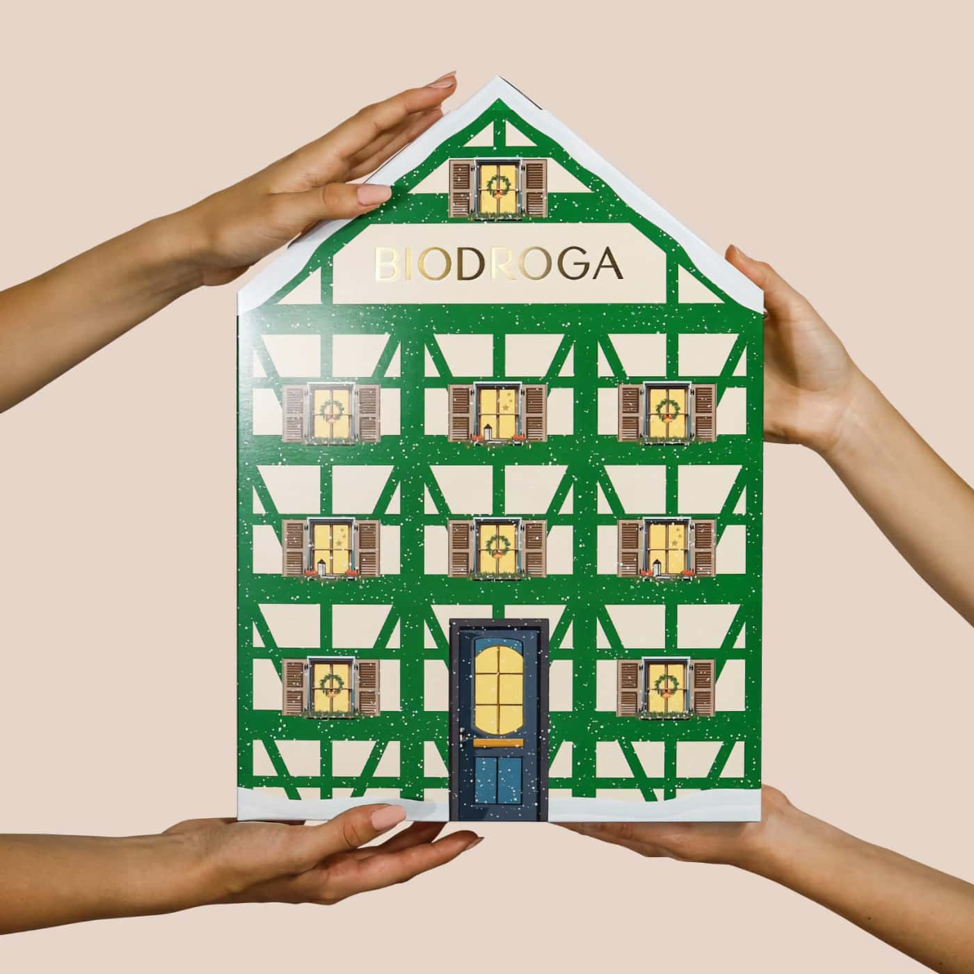 BIODROGA Adventskalender 2024 – hudvård – fuktgivande ampuller – anti-aging – vitalisering – julkalender – alla hudtyper