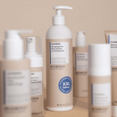 Biodroga Milky Cleanser XXL | Mild rengöring ansikte Biodroga Milky Cleanser XXL | Ansiktsrengöring med panthenol och lakritsrot | För torr och känslig hud