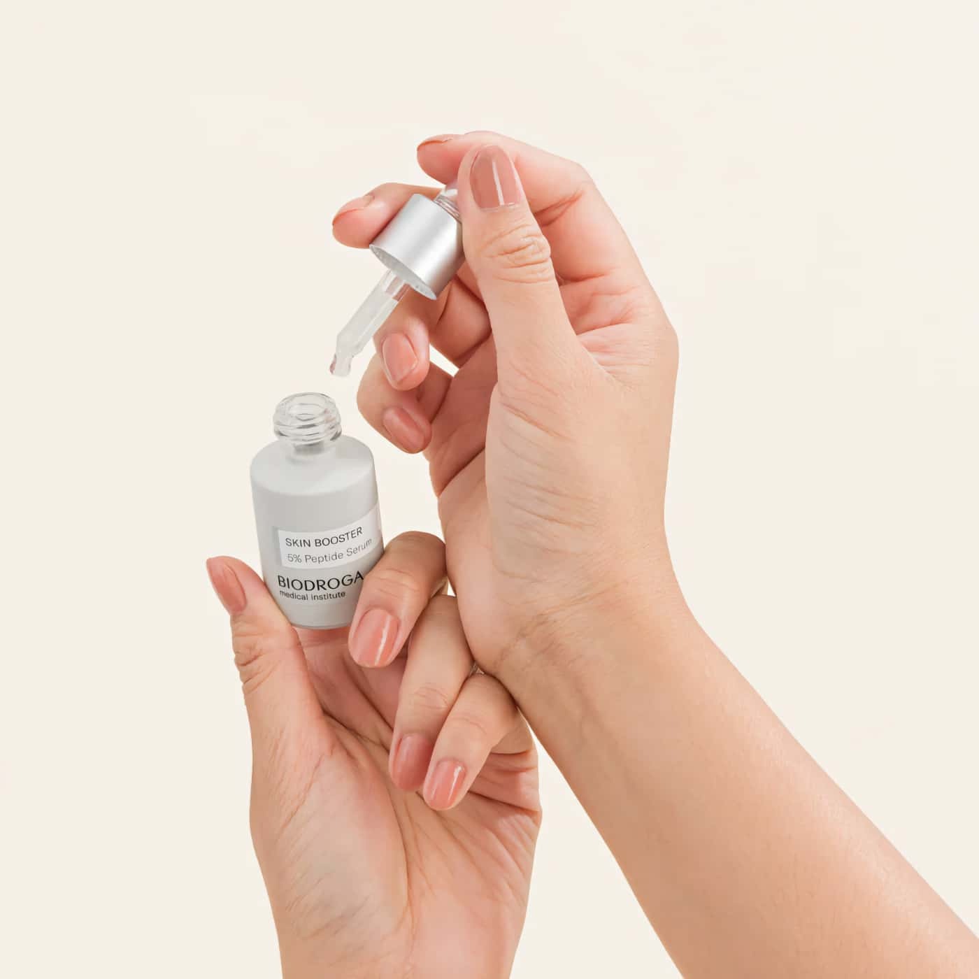 Biodroga Medical Power Couple kit med SPF 50 UV-skydd och Peptide Serum | Förstärker hudens skydd och elasticitet