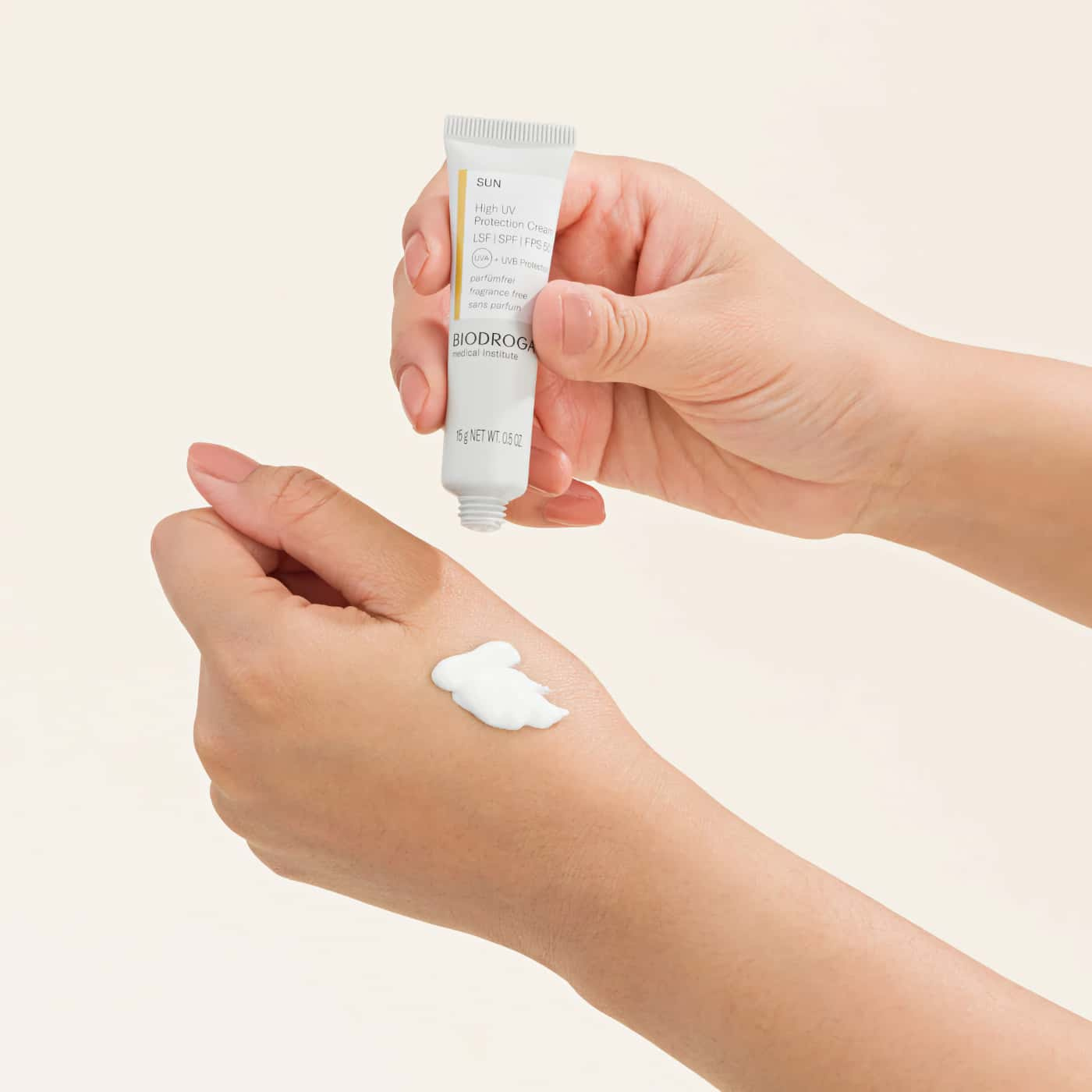 Biodroga Medical Power Couple kit med SPF 50 UV-skydd och Peptide Serum | Förstärker hudens skydd och elasticitet