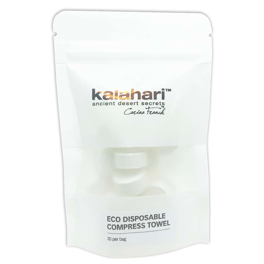 Kalahari Eco Disposable Compress Towel - 20 pack
