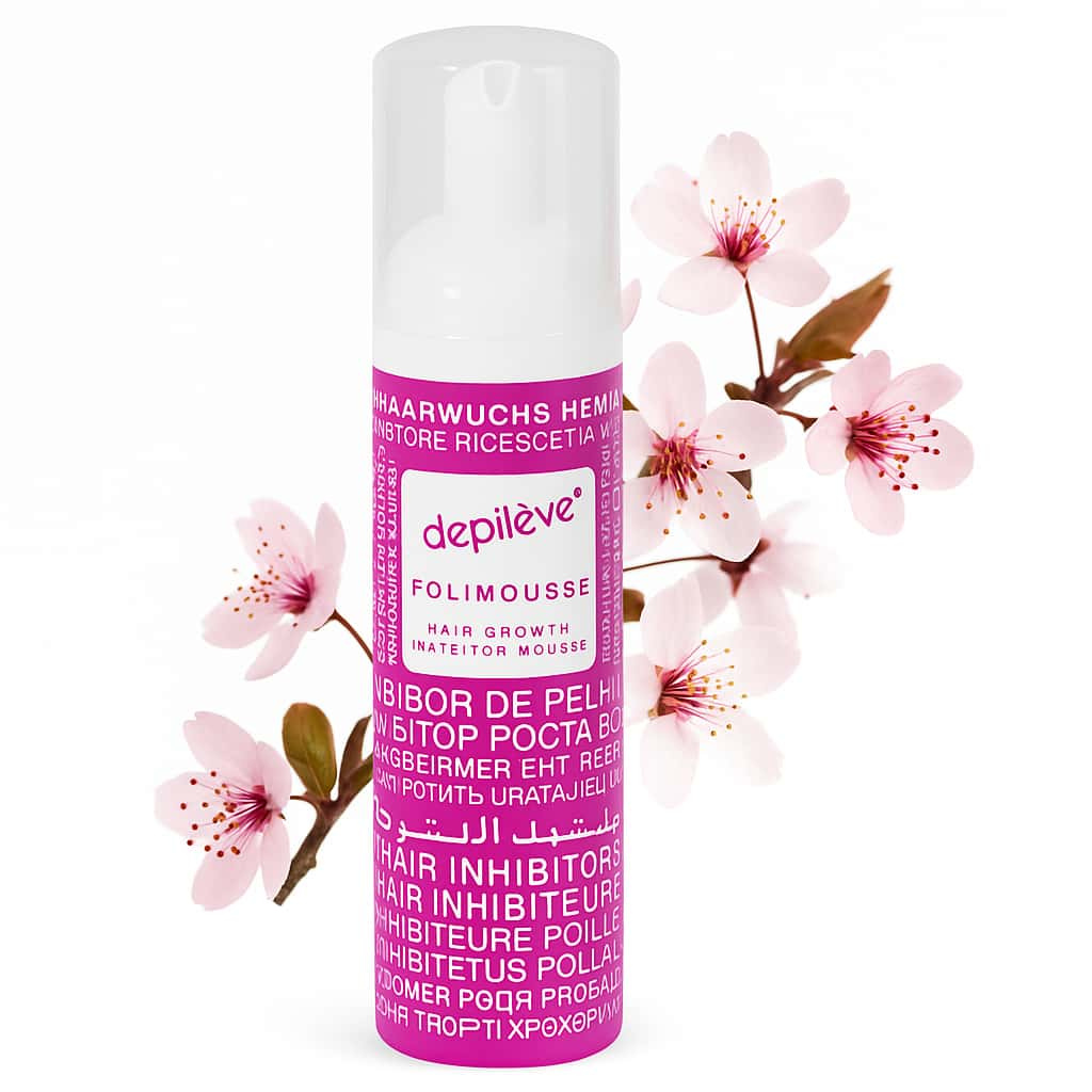 Depileve-FoliMousse-Hårtillväxthämmande-Skum-För-Alla-Hudtyper