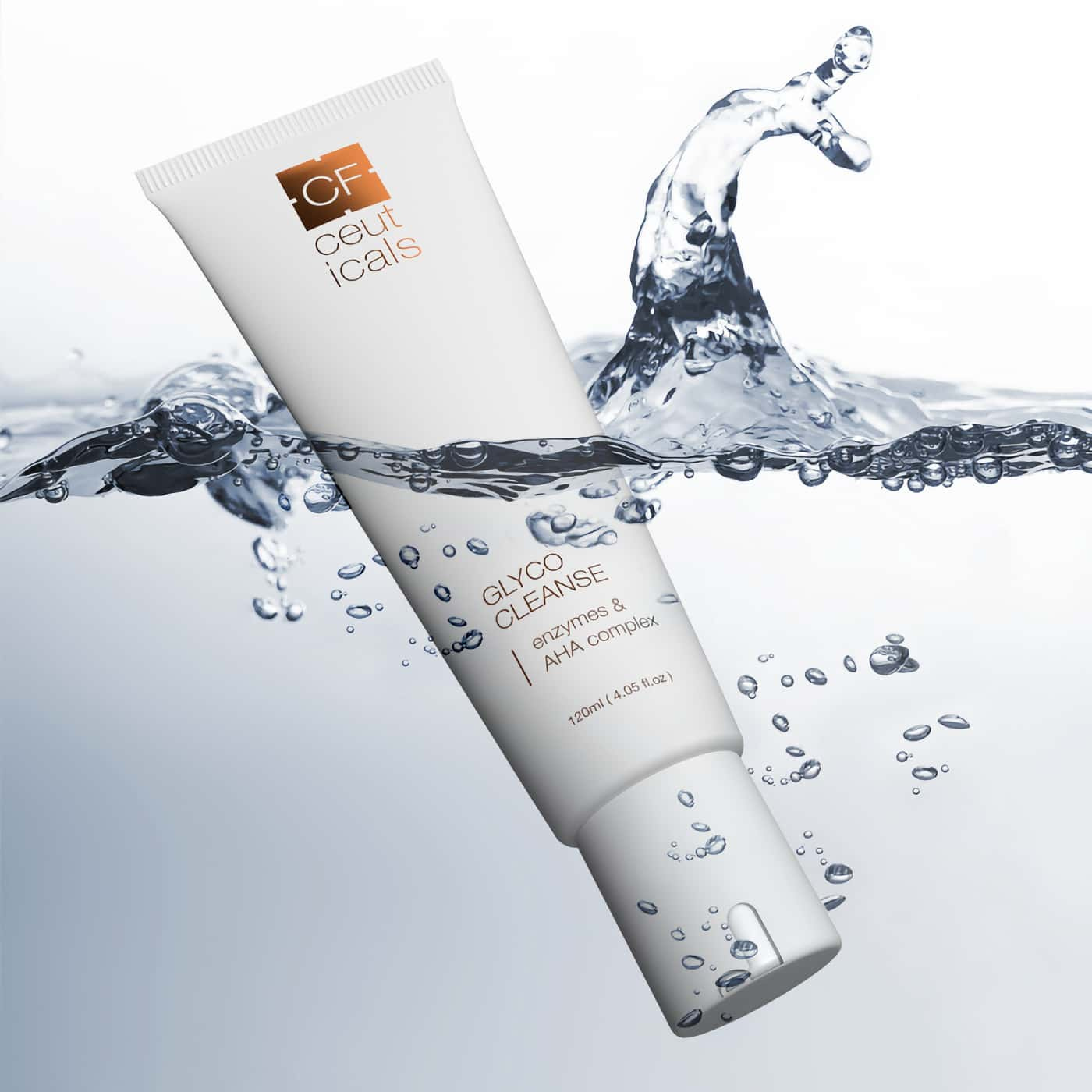 Kalahari CF Ceuticals Glyco Cleanser – Rengöring med AHA och BHA för klar och strålande hud – Passar alla hudtyper