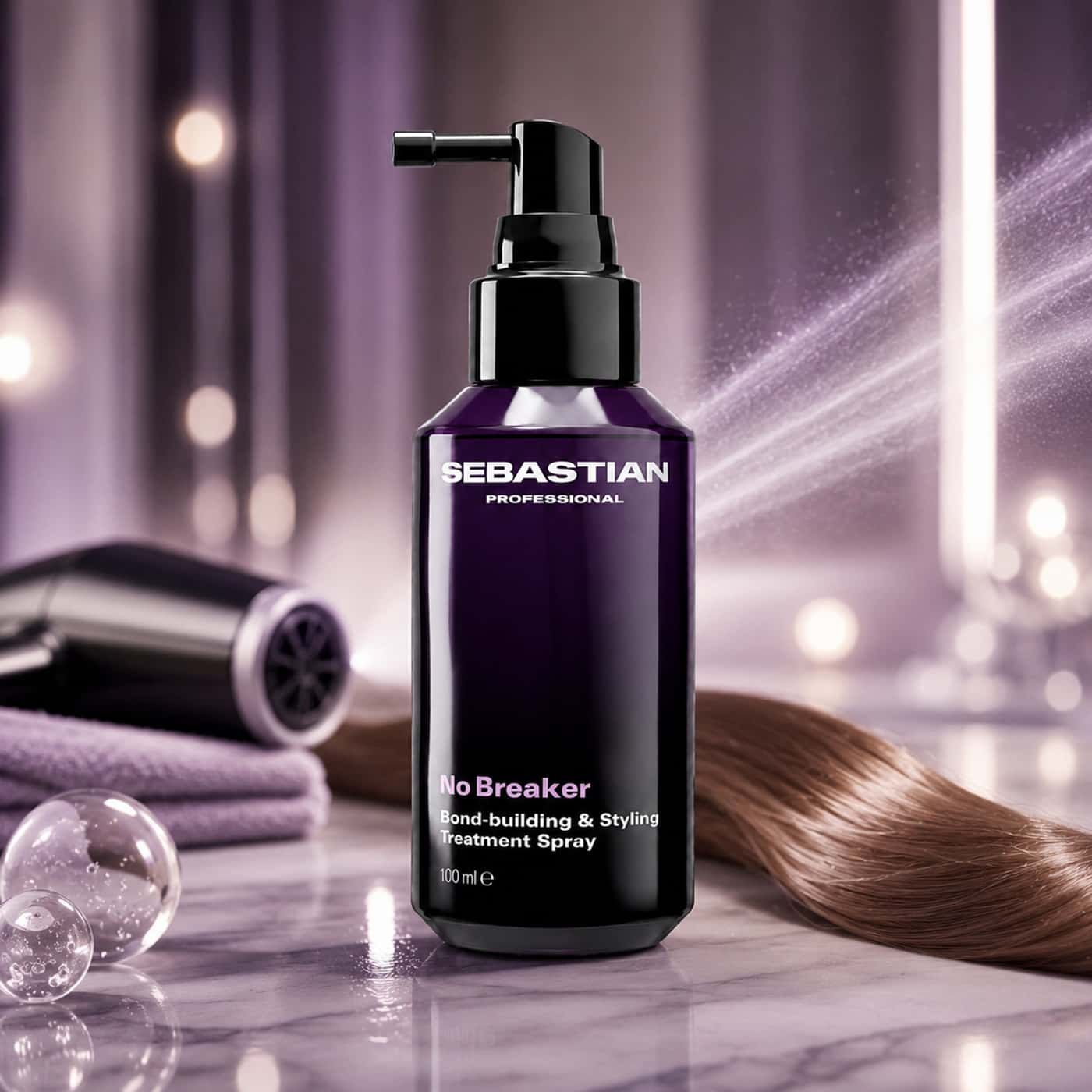Sebastian Professional No Breaker Bond-building & Styling Treatment Spray 100 ml för skadat och kemiskt behandlat hår