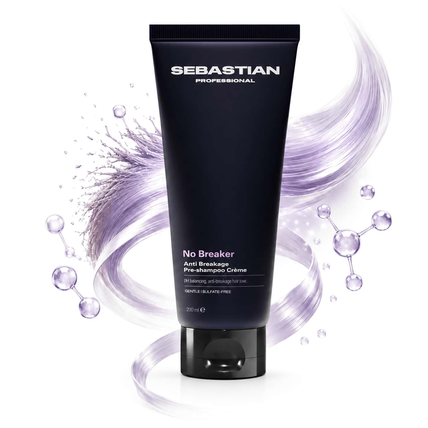 Sebastian Professional No Breaker Anti-Breakage Pre-Shampoo Creme för skört och kemiskt behandlat hår