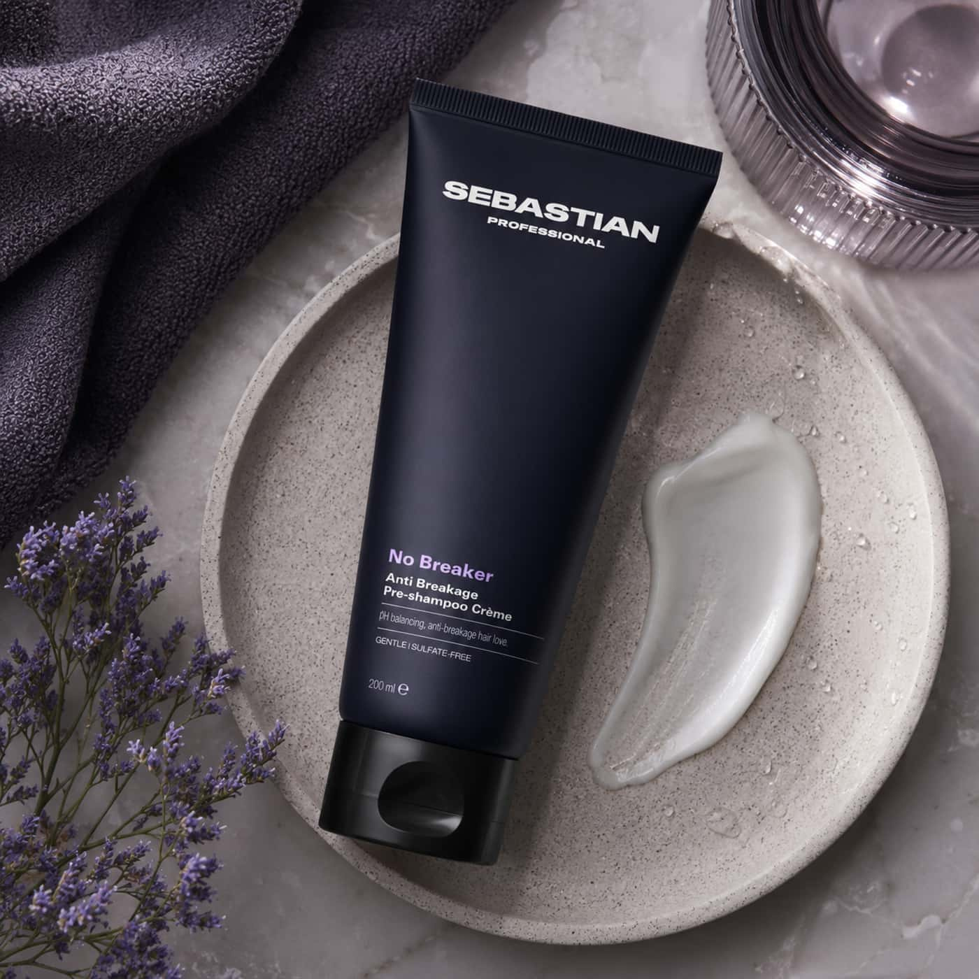 Sebastian Professional No Breaker Anti-Breakage Pre-Shampoo Creme för skört och kemiskt behandlat hår