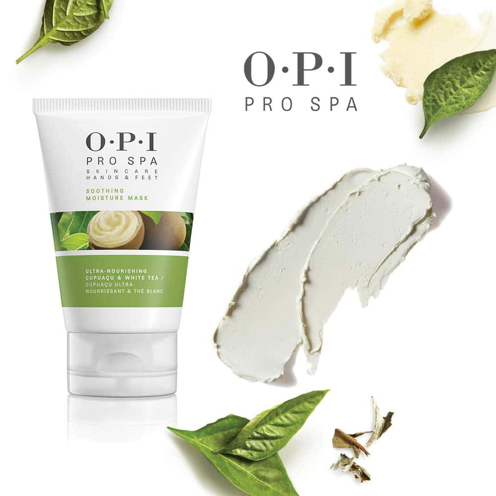 OPI-Pro-Spa-Lugnande-Fuktmask-med-Kaolinlera-Mynta-Cupuaçu-Smör-Vitt-Te