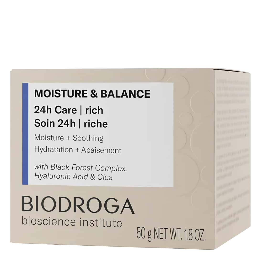 Biodroga-Moisture & Balance-24h Care Rich