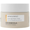 Biodroga Repair & Protect Overnight Repair Cream - Förnyar och reparerar huden över natten  Nattkräm för reparation av huden - Biodroga Repair & Protect - Förbättrar elasticitet och fasthet