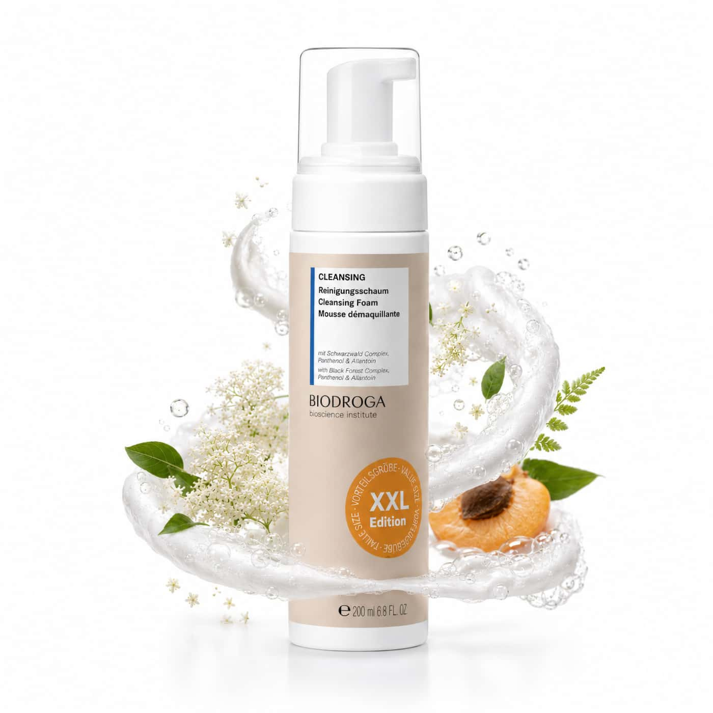 Biodroga Cleansing Foam XXL skummande ansiktsrengöring för mild daglig rengöring