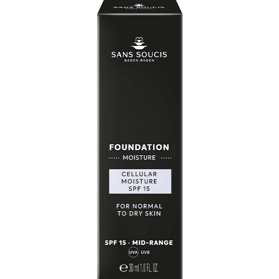 Sans Soucis Foundation Cellular Moisture SPF 15 Nr:10 Sand Beige