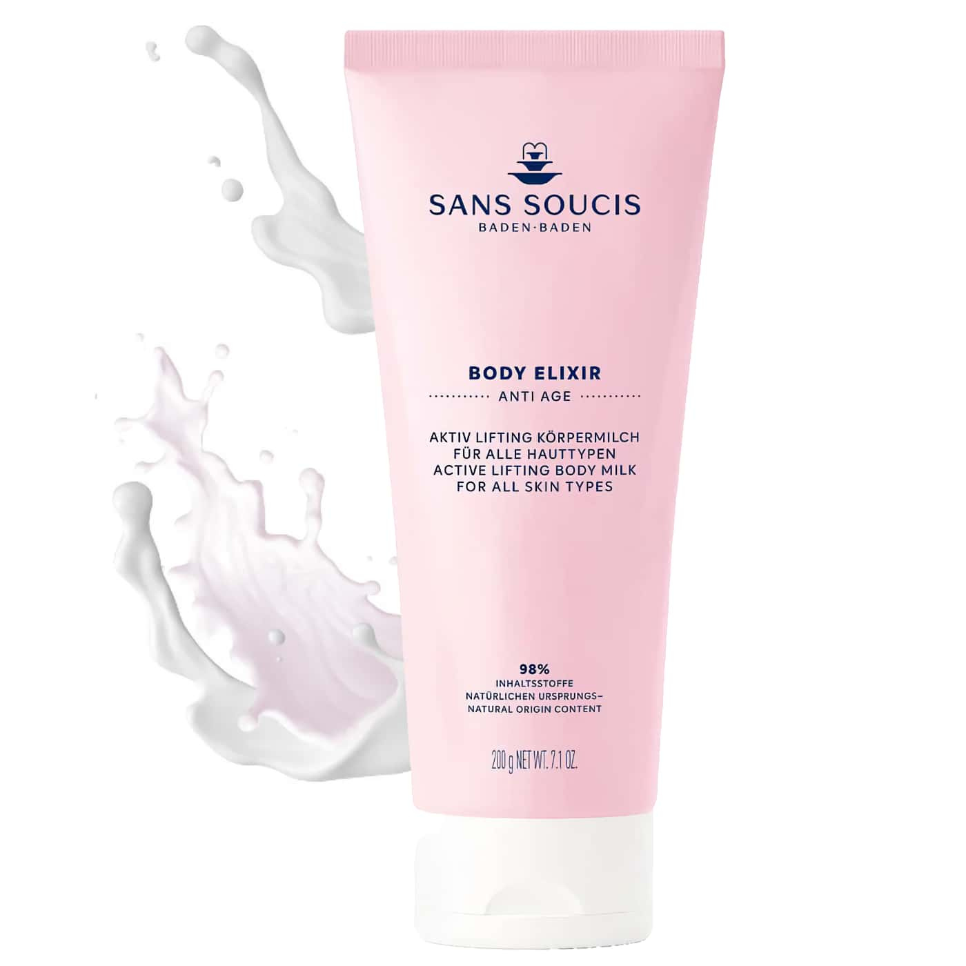 Sans Soucis Body Elixir Active Lifting Body Lotion - lyxig anti-aging kroppsmjölk - kollagen - återfuktande - hudelasticitet