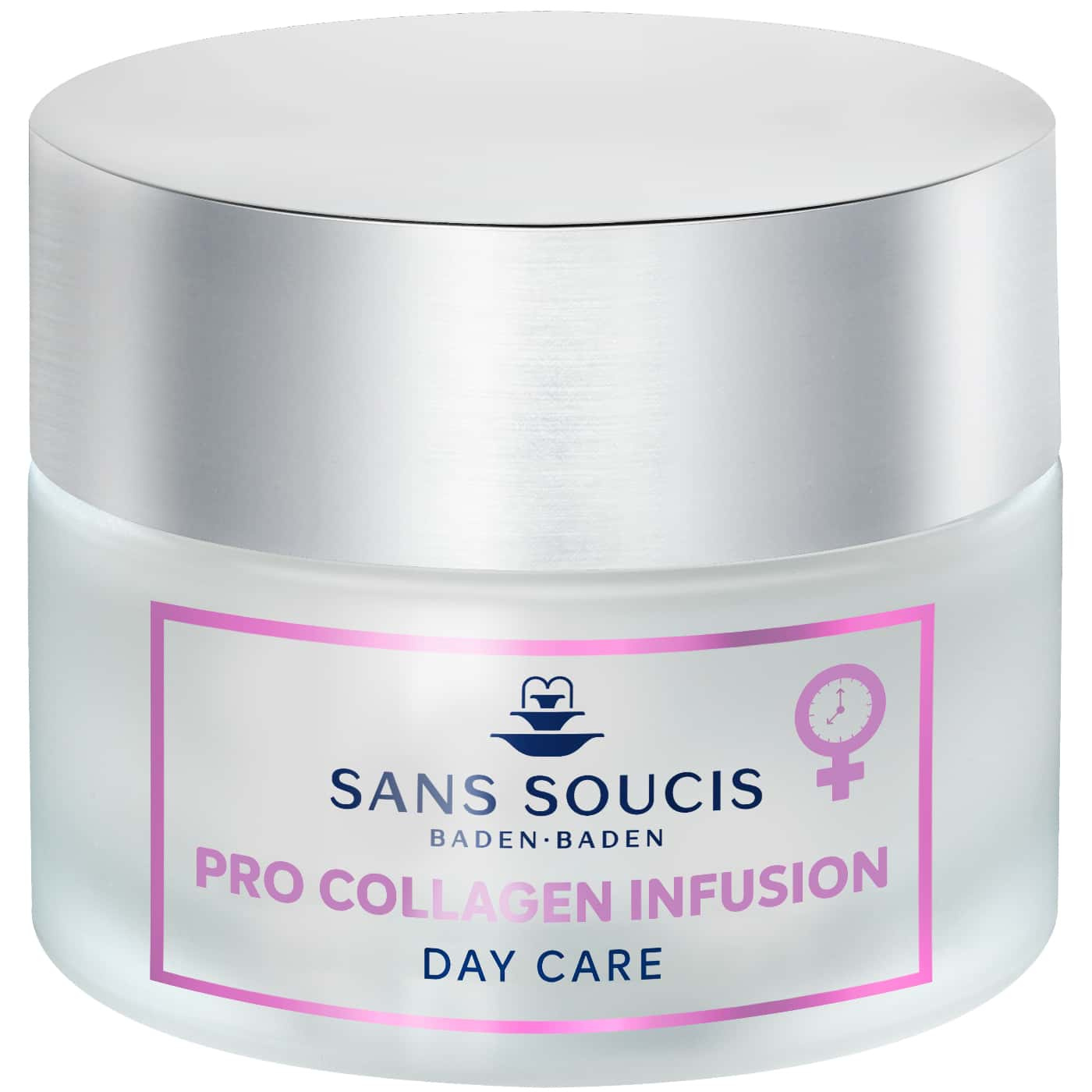Sans Soucis Pro Collagen Infusion Day Care ansiktskräm som stärker kollagenet, återfuktar och förbättrar hudens elasticitet