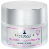 Sans Soucis Pro Collagen Infusion Night Care 50 ml Sans Soucis Pro Collagen Infusion Night Care nattkräm som stärker kollagenet, återfuktar på djupet och förbättrar hudens elasticitet
