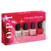 OPI The New OPIcons Mini Nagellack Set 4-pack OPI The New OPIcons mini nagellack set med fyra ikoniska nyanser OPI’m a Bubble Bunny Put It In Airplane Mode Bathtime Bubbly Big Apple Energy