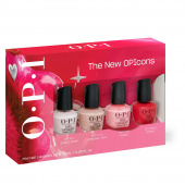 OPI The New OPIcons Mini Nagellack Set 4-pack OPI The New OPIcons mini nagellack set med fyra ikoniska nyanser OPI’m a Bubble Bunny Put It In Airplane Mode Bathtime Bubbly Big Apple Energy
