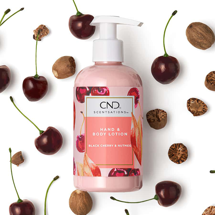 CND Scentsations Hand & Body Lotion Black Cherry & Nutmeg 976 ml