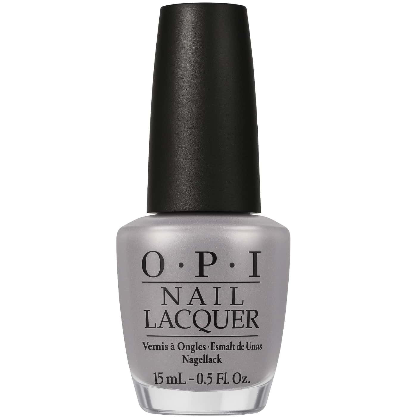 OPI Sheer Your Toys! ljusgrått nagellack | lavendelskiftning och mjukt skimmer | sofistikerad och subtil look