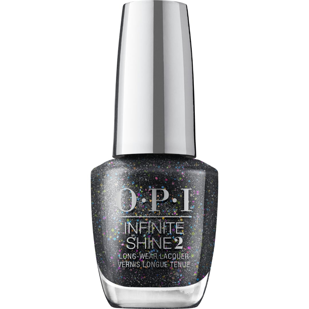 OPI Infinite Shine Shine Bright Heart and Coal