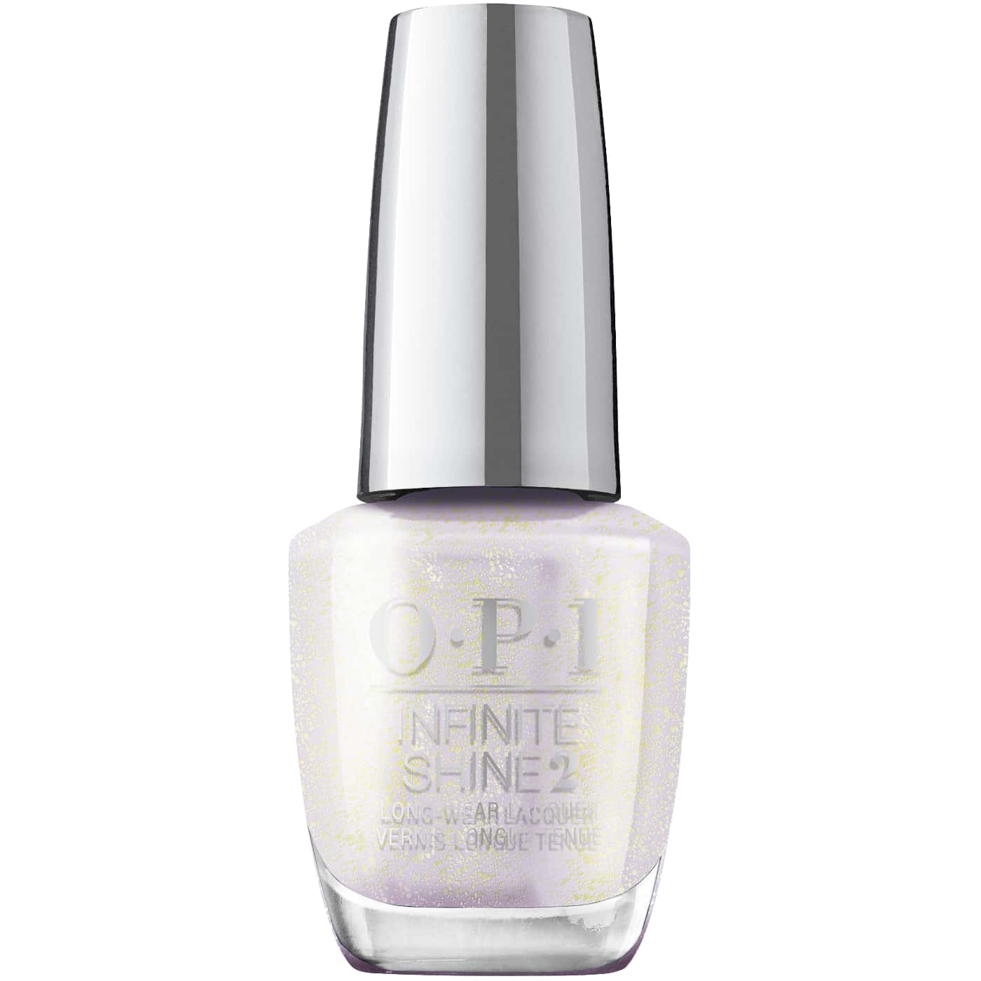 OPI Infinite Shine Glitter Mogul | Klar Lack med Ljust Guldskimmer