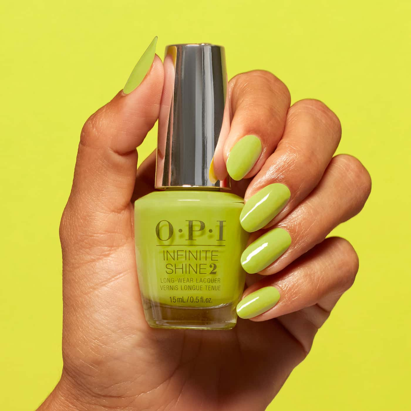 OPI-Infinite-Shine-Your-Way-Get-in-Lime | Långvarigt nagellack i limegrönt