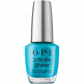 OPI Infinite Shine MillenniYUM – Turkosblått nagellack Nagellack i livfull turkosblå nyans med subtilt pärlemorsskimmer – OPI Infinite Shine MillenniYUM, för en fräsch och modern look.