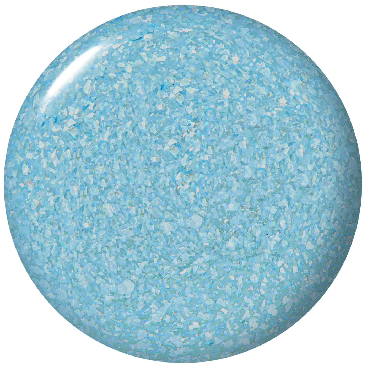 OPI IS Living the Fanta-sea - Blått nagellack med silverglitter för en glittrande och modern manikyr