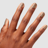OPI Infinite Shine Track Suited Cutie nagellack taupe OPI Infinite Shine Track Suited Cutie nagellack taupe med gyllene skimmer för elegant och trendig look