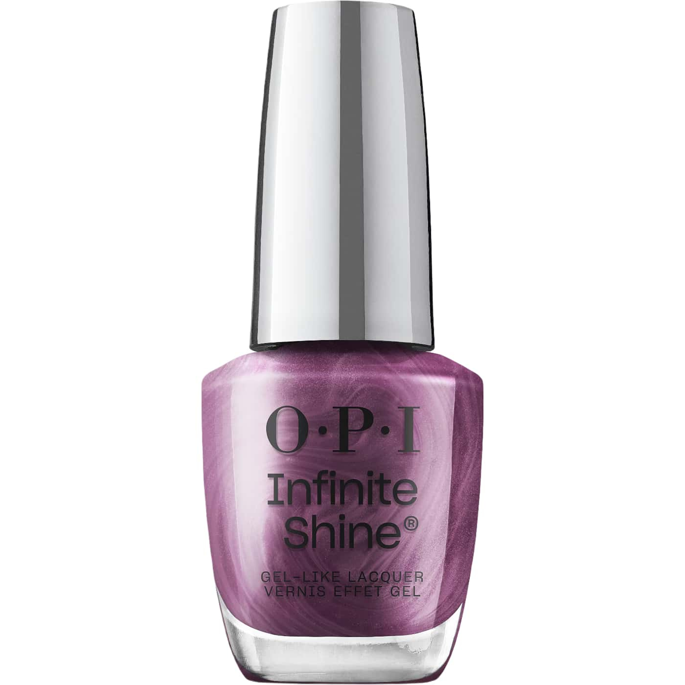 OPI Infinite Shine My Berry Janes nagellack – bärig lila nyans med skimrande pärlemor och elegant glans