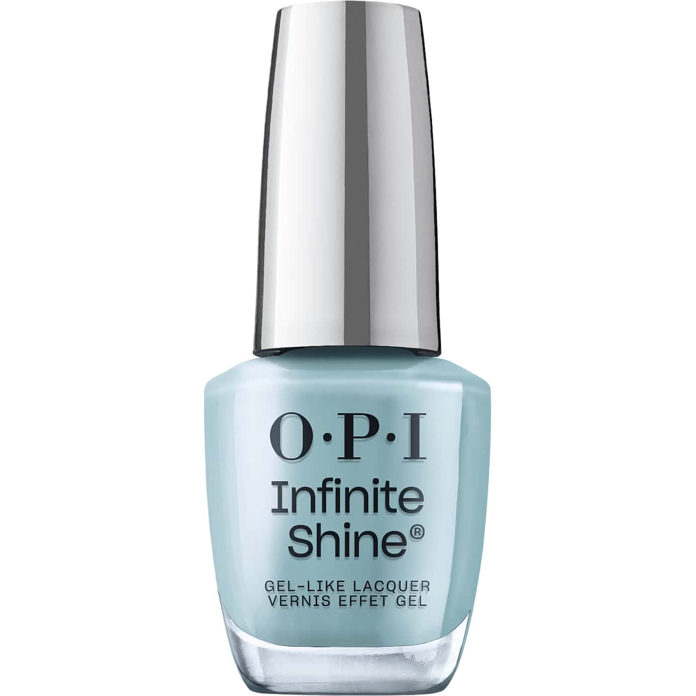 OPI Infinite Shine Totally Tu-blue-ar nagellack | Turkosblå med mjuk grå underton och fräsch finish