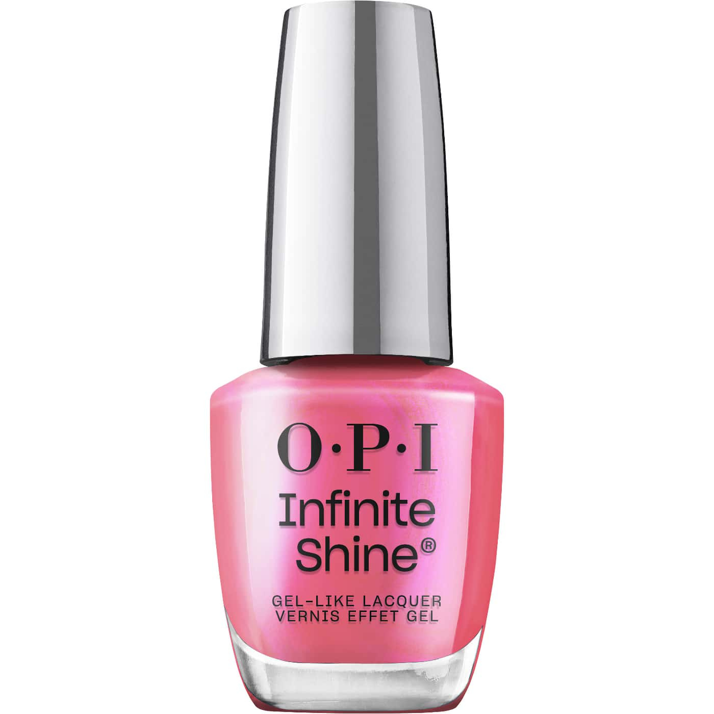 rosa nagellack opi infinite shine pärlemorsfinish
