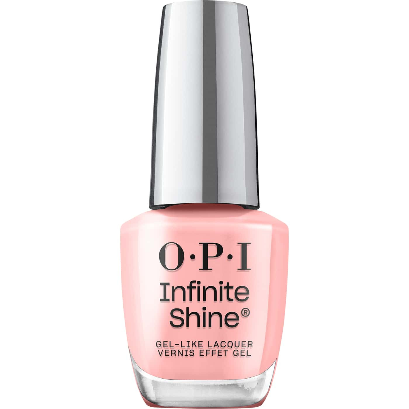 ljusrosa opi infinite shine still going strong nagellack med cremefinish