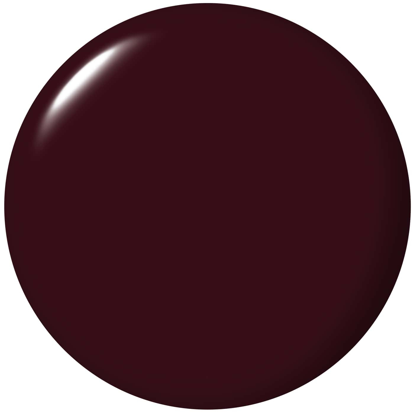 mörkt vinrött opi infinite shine mrs. o’leary’s bbq nagellack med cremefinish