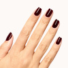 Mrs. O’Leary’s BBQ – mörkt vinrött nagellack mörkt vinrött opi infinite shine mrs. o’leary’s bbq nagellack med cremefinish