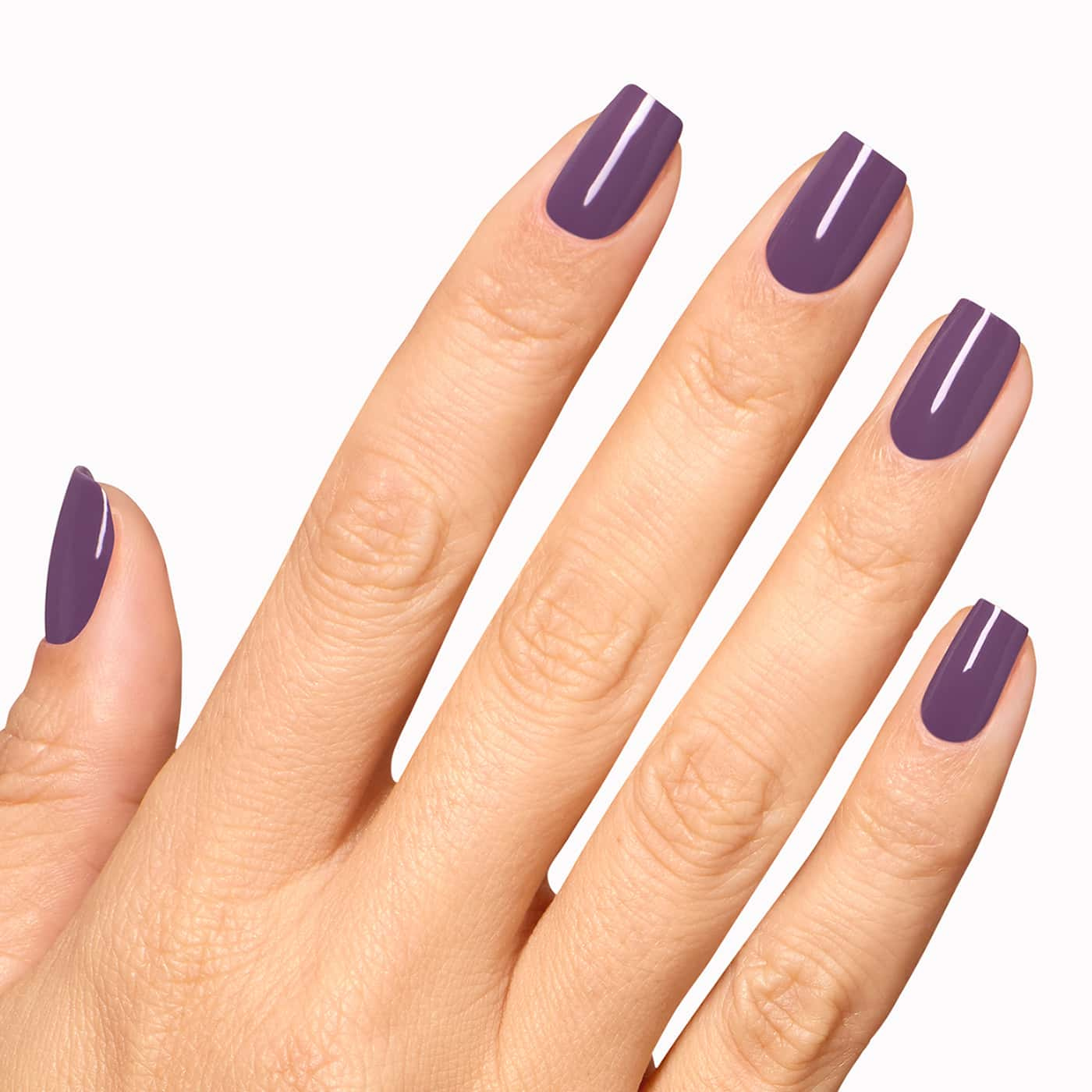 dämpat lavendellila opi infinite shine reign or shine nagellack med cremefinish