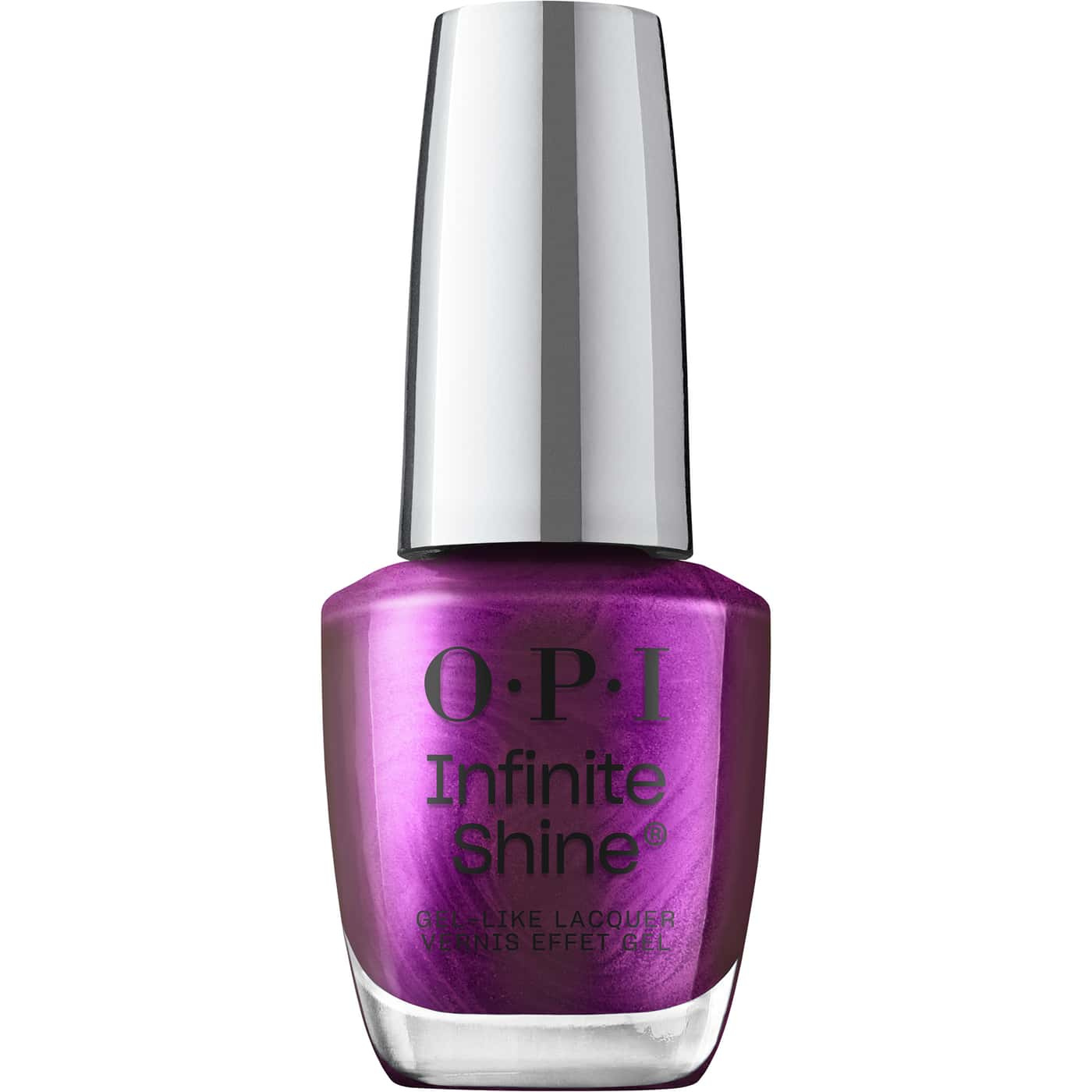 plommonlila opi infinite shine louvre me louvre me not nagellack med shimmerfinish