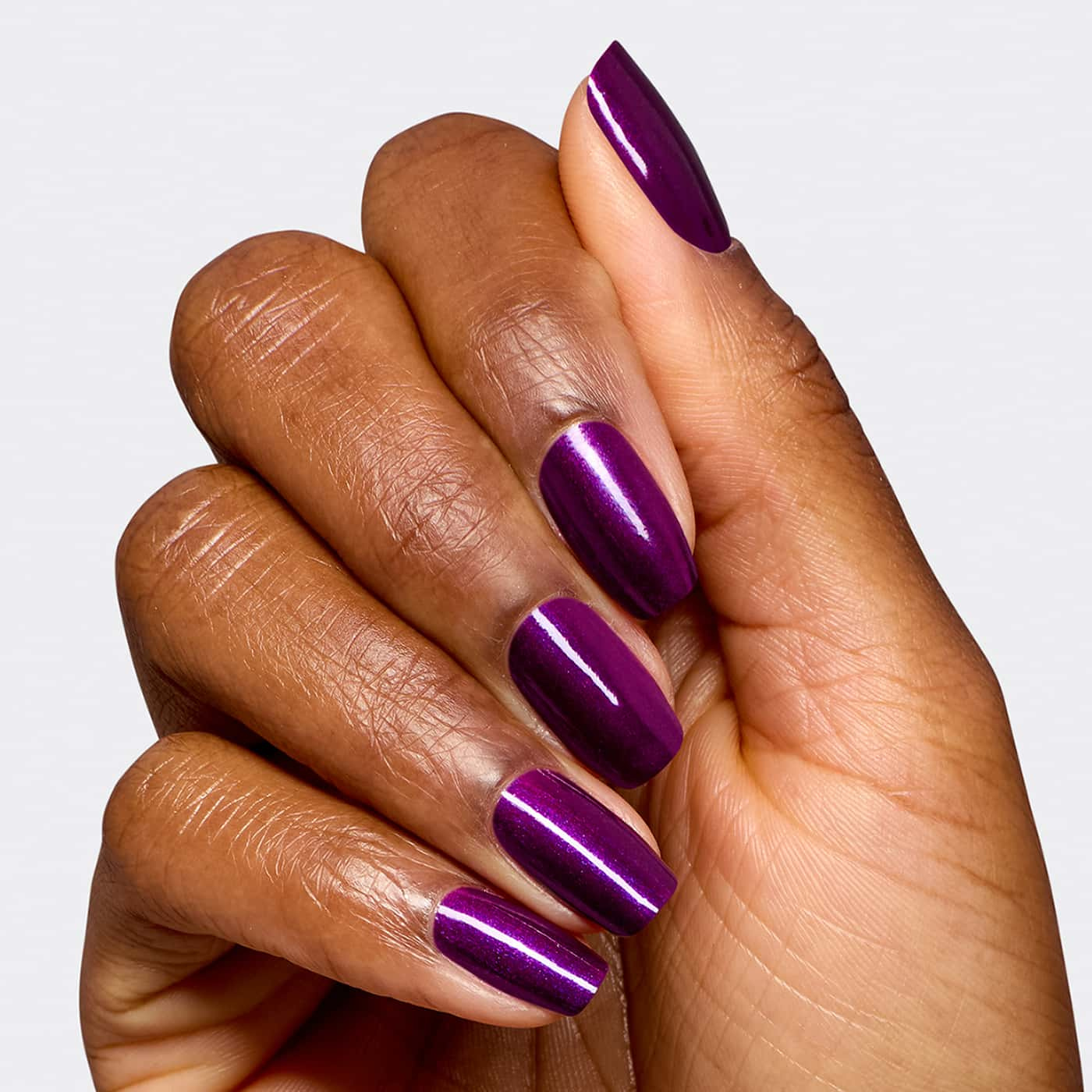 plommonlila opi infinite shine louvre me louvre me not nagellack med shimmerfinish