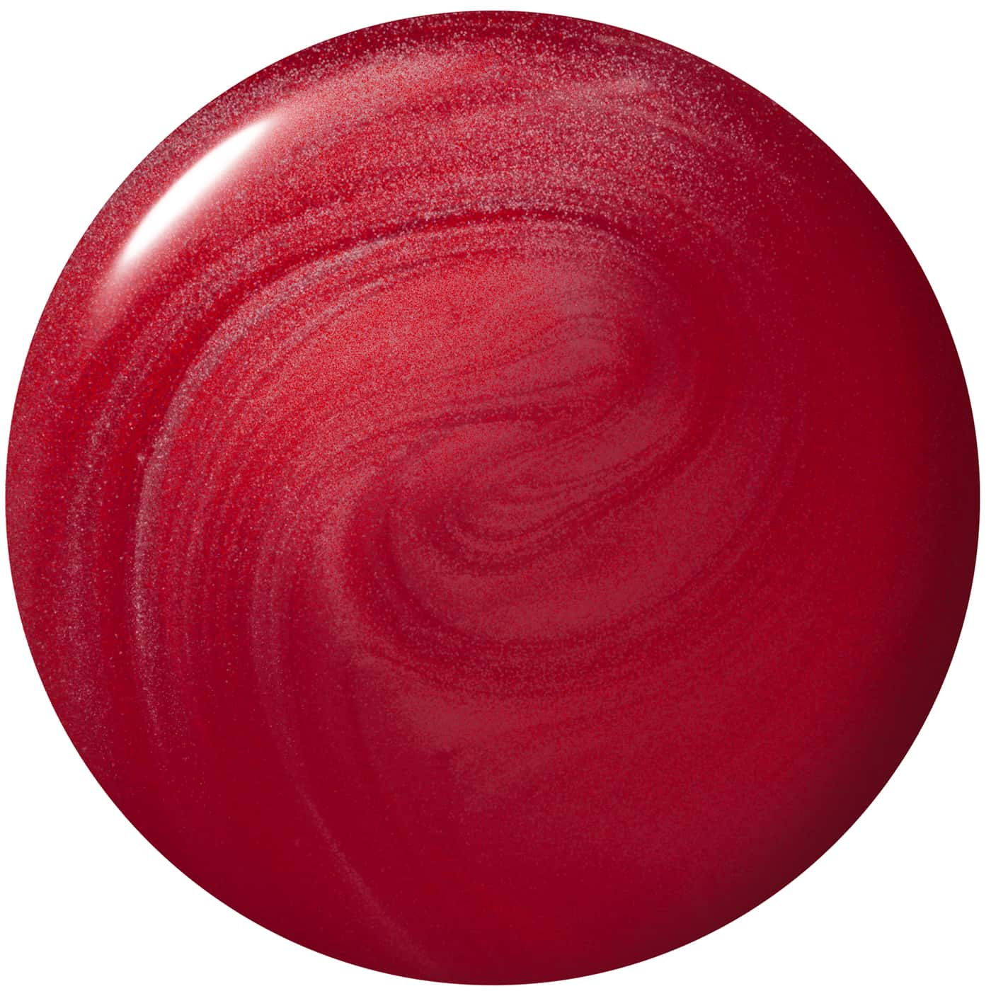 tranbärsrött opi infinite shine deer valley spice nagellack med rosa shimmer