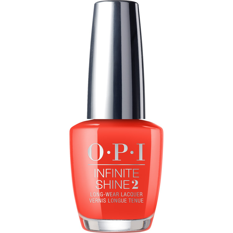 OPI Infinite Shine Lisbon A Red-vival City